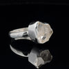 Sterling Silver Herkimer Diamond Ring Size 8