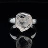 Sterling Silver Herkimer Diamond Ring Size 10