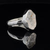 Sterling Silver Herkimer Diamond Ring Size 10