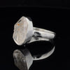 Sterling Silver Herkimer Diamond Ring Size 10