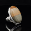 Sterling Silver Wildhorse Picture Jasper Ring Size 5