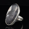 Sterling Silver Dendritic Opal Ring Size 7