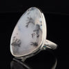 Sterling Silver Dendritic Opal Ring Size 11