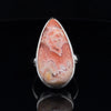 Sterling Silver Crazy Lace Agate Ring Size 7