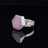 Sterling Silver Star Ruby Ring Size 6