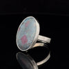 Sterling Silver Ruby In Kyanite Ring Size 8