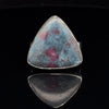 Sterling Silver Ruby In Kyanite Ring Size 10