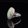 Sterling Silver Variscite Ring Size 6