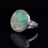 Sterling Silver Variscite Ring Size 10