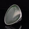 Sterling Silver Adjustable Nephrite Jade Ring
