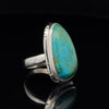 Sterling Silver Chrysocolla Ring Size 5