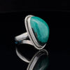Sterling Silver Chrysocolla Ring Size 7