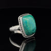 Sterling Silver Chrysocolla Ring Size 7