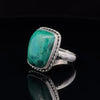 Sterling Silver Chrysocolla Ring Size 7