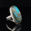 Sterling Silver Chrysocolla Ring Size 7