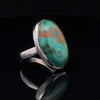 Sterling Silver Chrysocolla Ring Size 7