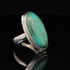 Sterling Silver Chrysocolla Ring Size 7