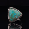 Sterling Silver Chrysocolla Ring Size 10