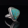 Sterling Silver Chrysocolla Ring Size 10