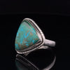 Sterling Silver Chrysocolla Ring Size 10