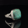 Sterling Silver Chrysocolla Ring Size 11