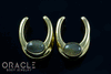 1/2" (12.5mm) Brass Saddles with Labradorite