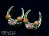 3/4" (19mm) Brass Saddles with Spiny Oyster Shell
