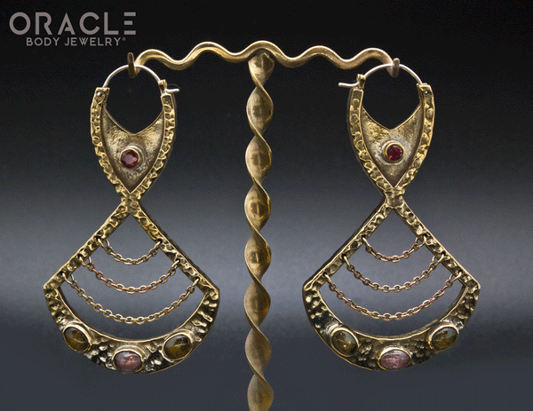 Dulcet with Multi Color Tourmalines