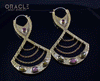 Dulcet with Multi Color Tourmalines