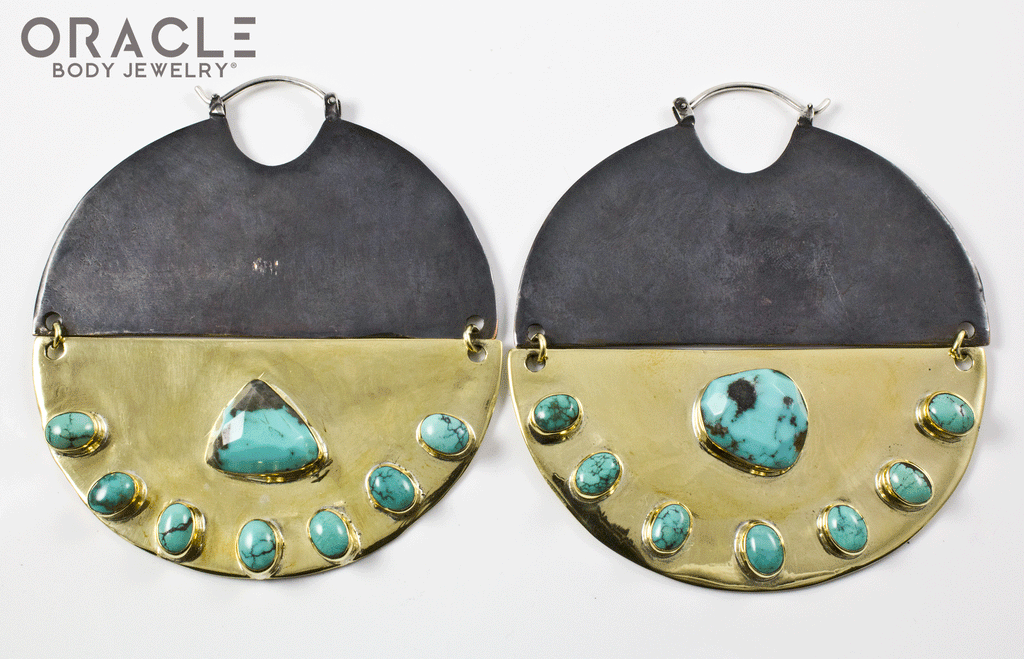 C.R.E.A.M with Faceted Turquoise and Accents