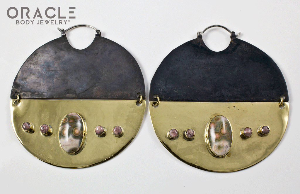 C.R.E.A.M with Ocean Jasper and Rhodochrosite Accents