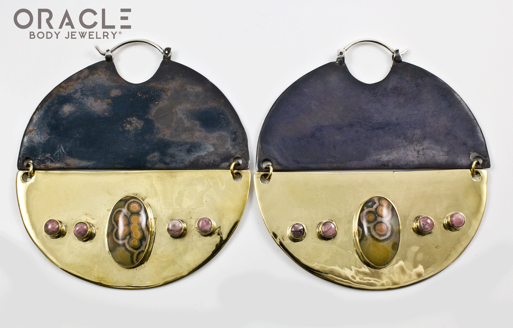 C.R.E.A.M with Ocean Jasper and Rhodochrosite Accents