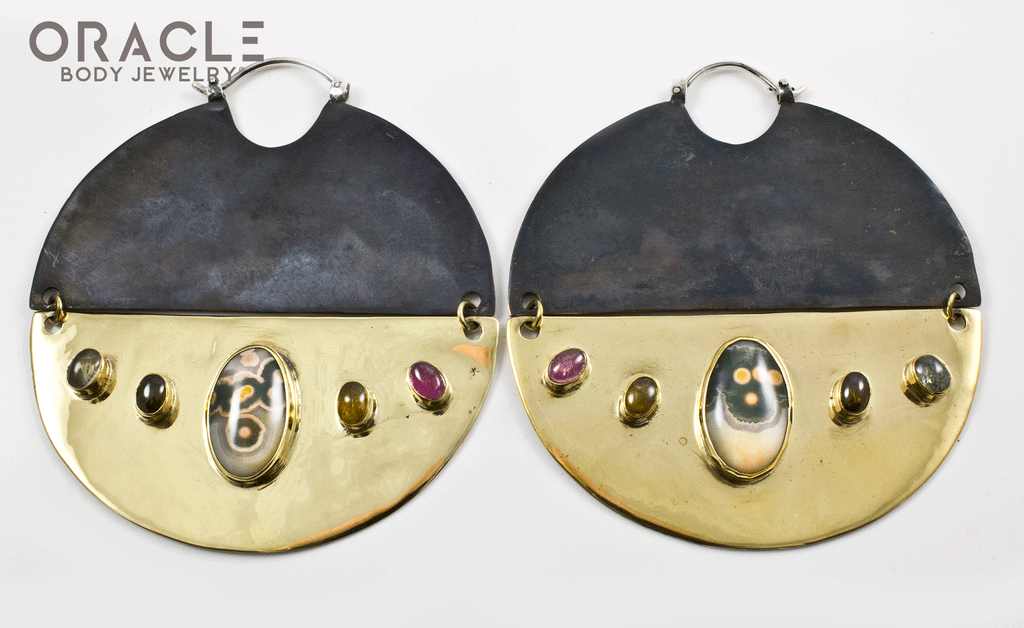 C.R.E.A.M with Ocean Jasper and Multi Color Tourmaline