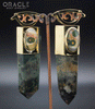 Zuul Weights with Ocean Jasper and Labradorite and Old Stock Ocean Jasper