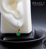 18k Yellow Gold Rose Cut Chrysoprase Charms