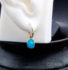 18k Yellow Gold Natural Turquoise Charms