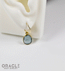 18k Yellow Gold London Blue Topaz Charms