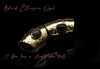 Hammered Brass Lobe Clickers with Stones