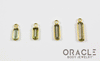18k Yellow Gold Tourmaline Charms