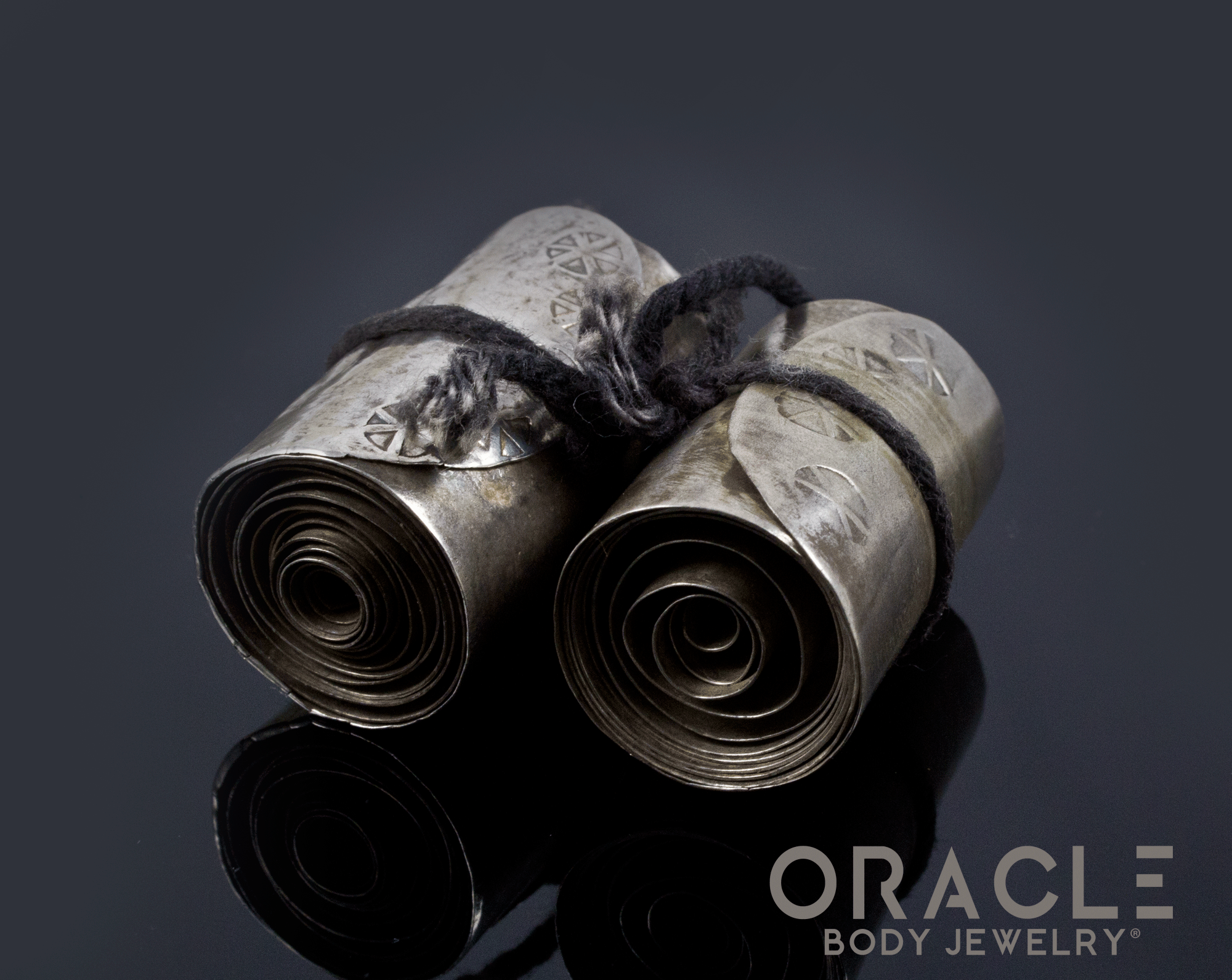 Burmese Metal Rolled Palm Plugs