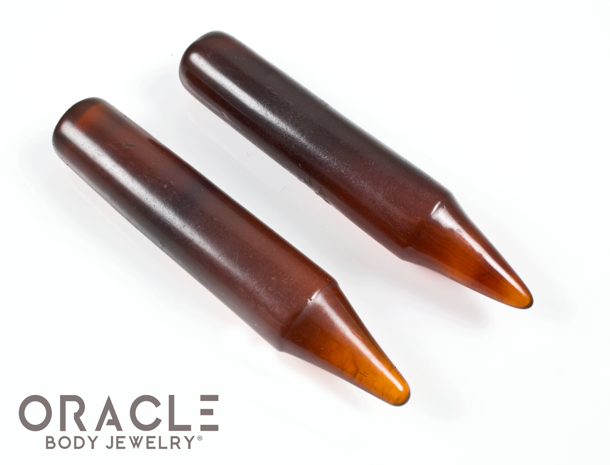 Old Kachin Amber Earplugs
