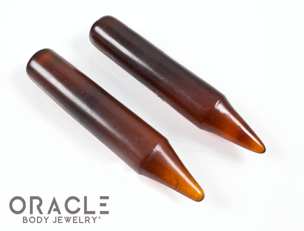 Old Kachin Amber Earplugs
