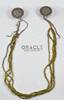 Large Akha Plugs with Chain Adornments