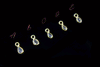 18k Yellow Gold Faceted Natural Diamond Charms