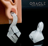 Tourmalated Quartz Faceted Mini Pear Weights