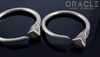 Old Tuareg Silver Earrings