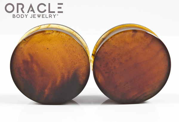 1-1/2" (38mm) Amber Plugs