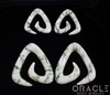Green Tree Agate Trinity Stone Spirals