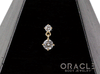 14k Diamond Dangle Threadless End