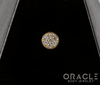 14k Diamond Orbit Threadless End